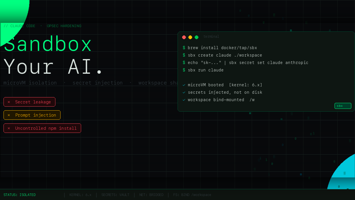 Here's How Your Devs Should Sandbox Agents